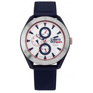 Image de Superdry Montre SYG244U - Montre Osaka Military Silicone Bleu Homme