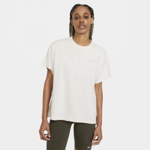 Nike Hautà manches courtes Sportswear pour Femme - Blanc - Taille M - Female