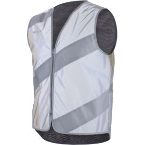 Wowow Roadie FR Safety Vest, argent L Accessoires sécurité
