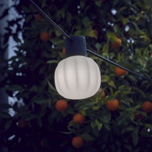 Martinelli luce Kiki guirlande ext&eacute;rieur 3 lampes