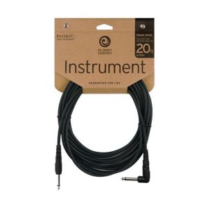 Planet Waves Câble instrument gamme Classics par, connecteur à angle droit, 6 mètres