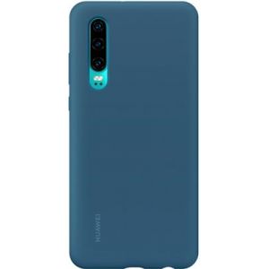 Huawei Coque P30 Silicone aimenté bleu