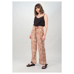 Deeluxe Pantalon palazzo z&eacute;br&eacute; FABIENNE