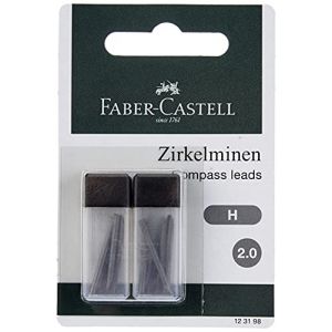 Image de Faber-Castell 123198-12 mines en graphite de compas, 2 mm