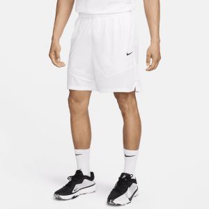 Nike Short de basketball 20 cm Dri-FIT Icon pour homme - Blanc - Taille XL - Male