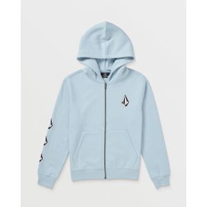 Image de Volcom Sweat à Capuche zippé Iconic Stone - ICE BLUE - (ENFANT) - Taille M