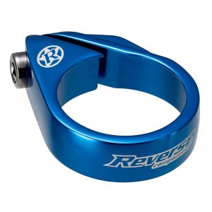 Reverse Collier de selle 34,9 mm écrou - bleu foncé