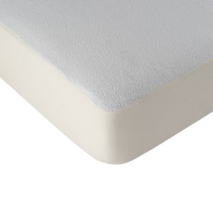 Image de Linandelle Alèse protège matelas imperméable en coton blanc 160x200 cm