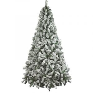 Sapin de Noël vert 100x100 cm