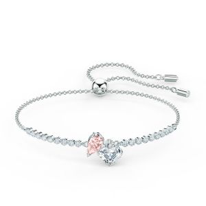 Image de Swarovski Bracelet 5517120 Bracelet métal rhodié rose Femme