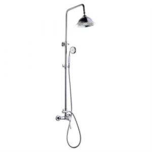 ROUSSEAU Colonne de douche avec robinet mitigeur mécanique Retro Chromé