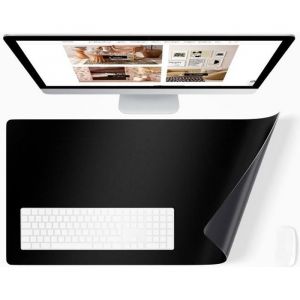 Panorama Tapis de Souris Le Noir 40x80 cm - Tapis de Souris - Tapis de Bureau - Protege Bureau - Desk Pad - Sous Main Bureau