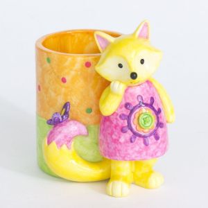Porte crayons fox hauteur 11 5 cm