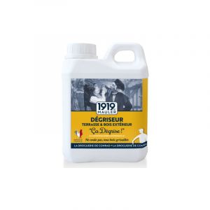 1919 by MAULER D&eacute;griseur &eacute;claircisseur terrasse & bois ext&eacute;rieur"Ca D&eacute;grise" 2,5L : redonne vie au bois gris&eacute;