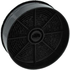 Vhbw Filtre à charbon actif compatible avec AEG DPB3931S, DGB1522S, DPB2621S, DPB3631S hotte aspirante - 12,4 cm