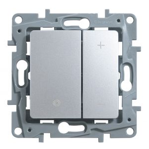Legrand Niloe interrupteur variateur 400W argent mécanisme