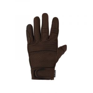 S-Line Gants Eté STRADA - Perforés en Cuir - Homologués CE - Noir - (XXL)