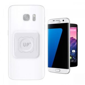 Exelium Adaptateur magnétique Galaxy S7/S7E et Mobiles Qi U Blanc
