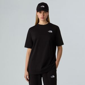 The North Face Women´s Essential Oversize Tnf Black - T-Shirt - noir - XL - 100% Coton,Jersey