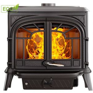 Viva Poêle à bois en fonte Premium SPARTA S10 ECO 13kW