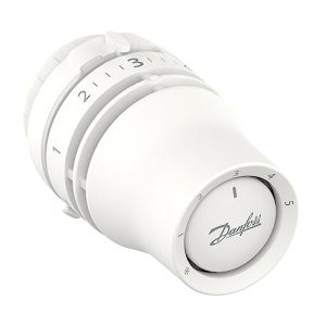 Danfoss Redia RA Click, Vanne thermostatique de radiateur avec soufflet thermostatique rempli de liquide et capteur int&eacute;gr&eacute;