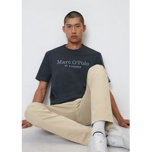 Marc O'Polo T-shirt à logo Regular Fit - Couleur bleu - Taille L