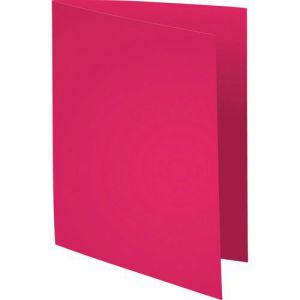 Exacompta Lot de 5 paquets de 100 chemises Forever 220 100% recyclé - 24 x 32 cm - Fuschia - 410020E