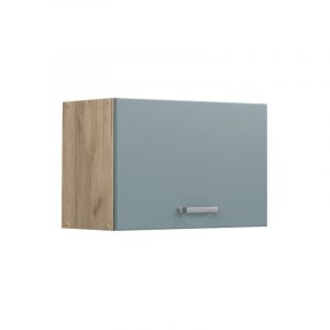 Elément haut de cuisine R-Line, Bleu-gris, 60 cm Plat, Vicco