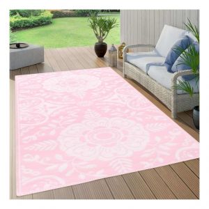 VidaXL Tapis d'extérieur Rose 80x150 cm PP