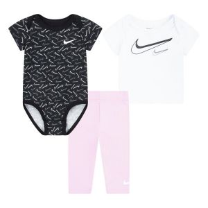 Nike Ensemble 3 pièces bébé fille Swoosh Logo