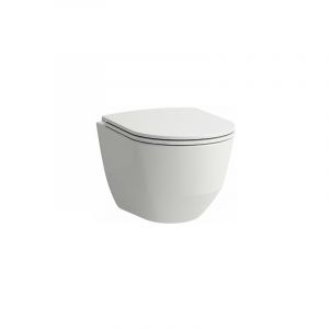 Laufenn WC PRO à montage mural, sans rebord, 360x490, blanc, Coloris: Blanc avec LCC - H8209654000001