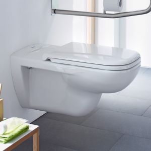 Duravit D-Code Cuvette suspendue à fond creux Vital, 2228092000,