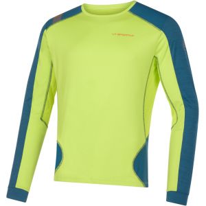 La Sportiva Beyond Long Sleeve Shirt Men, vert XL T-shirts techniques