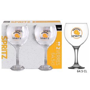 2 VERRES SPRITZ 64.5CL