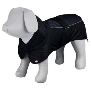 Trixie Manteau dhiver prime - M: 45 cm, noir/gris