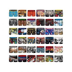 Freegun Pack Surprise Boxer Homme Doux, Calecon Mod&egrave;le Al&eacute;atoire, Confortable, L&eacute;ger et Respirant