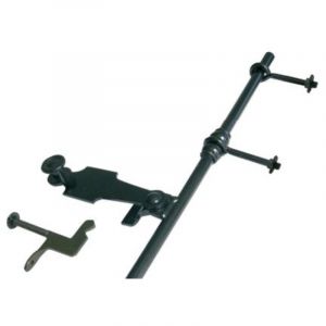 Torbel Espagnolette HNS poign&eacute;e pleine lacet &agrave; pattes crochet droit 2500mm - 205254