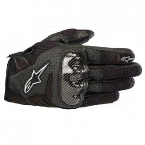 Alpinestars Gants textile/cuir femme Stella SMX-1 Air V2 noir/blanc -