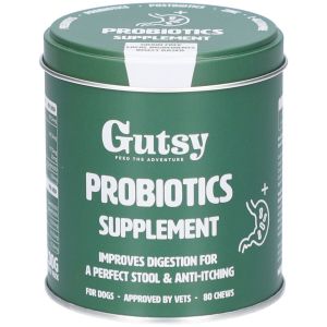 Gutsy Probiotics Supplement Chiens