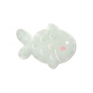 Tapis De Bain Poisson VERT Ma&iuml;ka