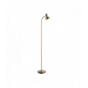 Image de Endon Lampadaire Amalfi Acier Plateau en laiton antique