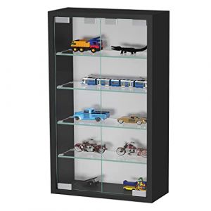 Vitrine murale suspendue debout - 40 x 60 x 12 cm