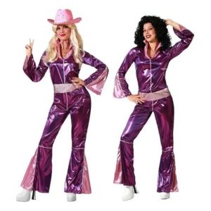 Déguisement Femme Disco Violet