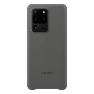 Samsung Coque S20 Ultra Silicone gris