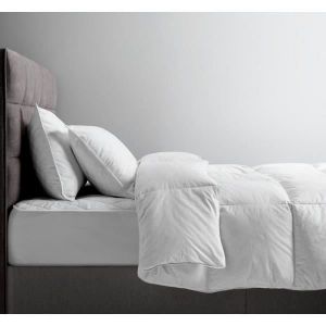 Alpes Blanc Couette Temp&eacute;r&eacute;e en duvet - Taille - 220 x 240 cm