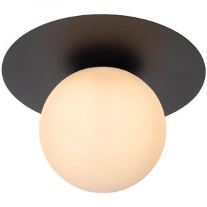 Lucide Plafonnier - 1xE27 - Noir tricia