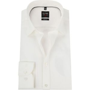 Olymp Chemise Level 5 Coupe Slim Blanc Cassé Blanc cassé taille 41