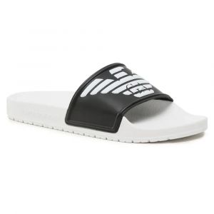 Emporio Armani Claquette Slide Eagle Homme Noir