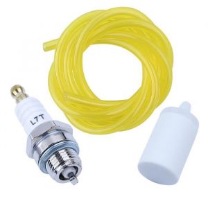 Adefol Tuyau de Carburant Tuyau Filtre Bougie d'allumage Kit pour Honda GX22 GX25 GX31 GX35 Rototiller Corde Coupe-Brosse