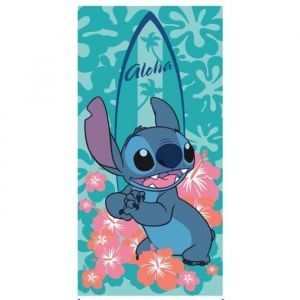 Disney Lilo and Stitch Surf bath towel, beach towel 70x140cm (Fast dry)